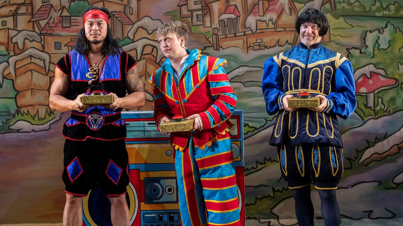 Snow White and the Seven Dwarfs production photo