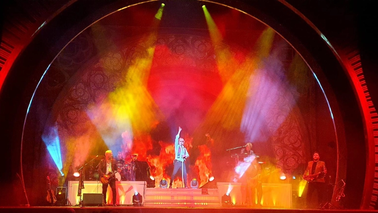 Band on stage 