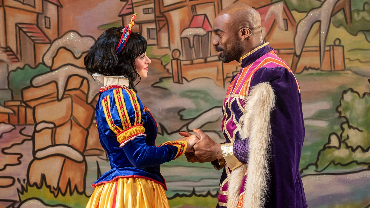 Snow White and the Seven Dwarfs production photo