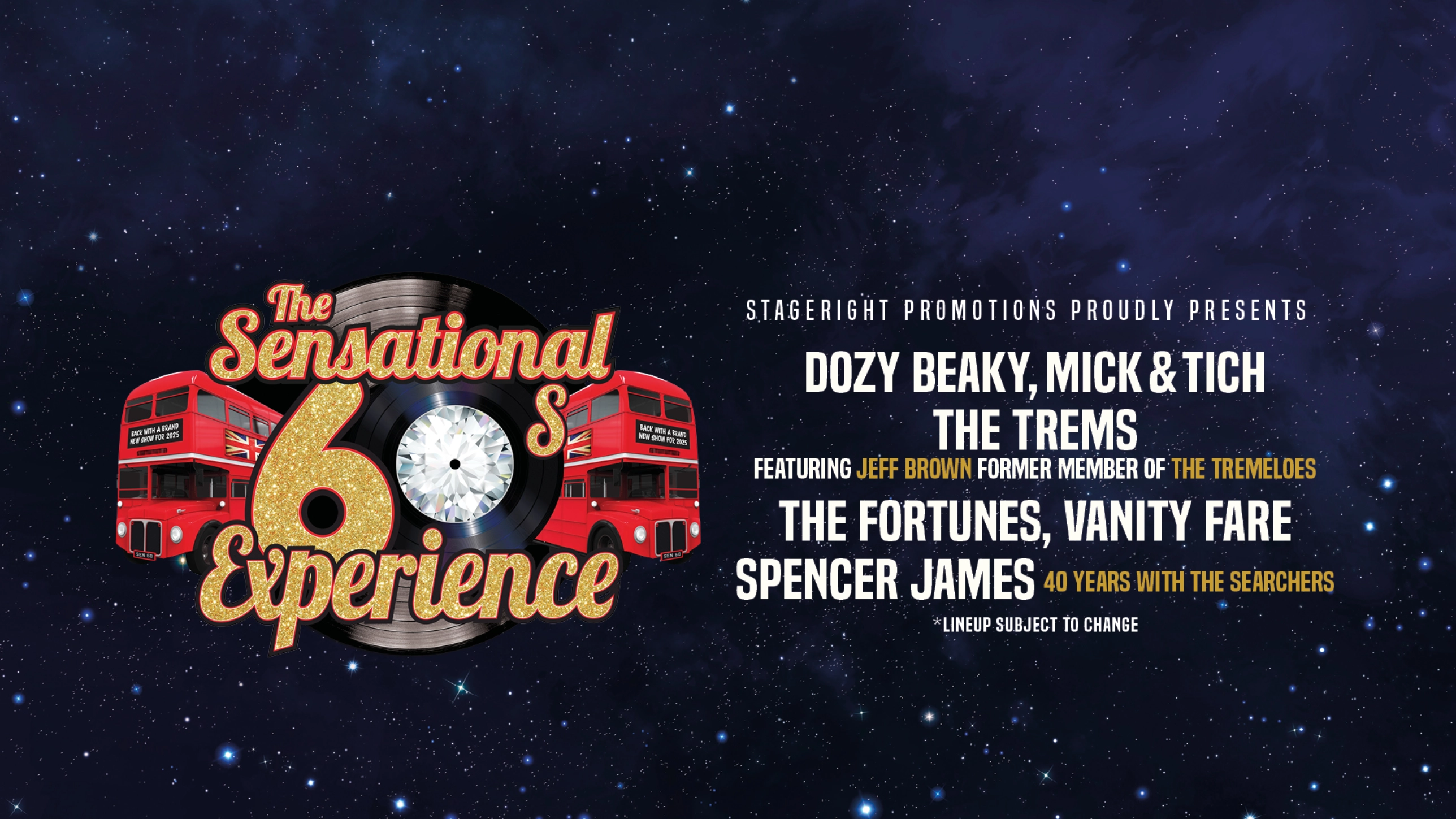 The Sensational 60's Experience