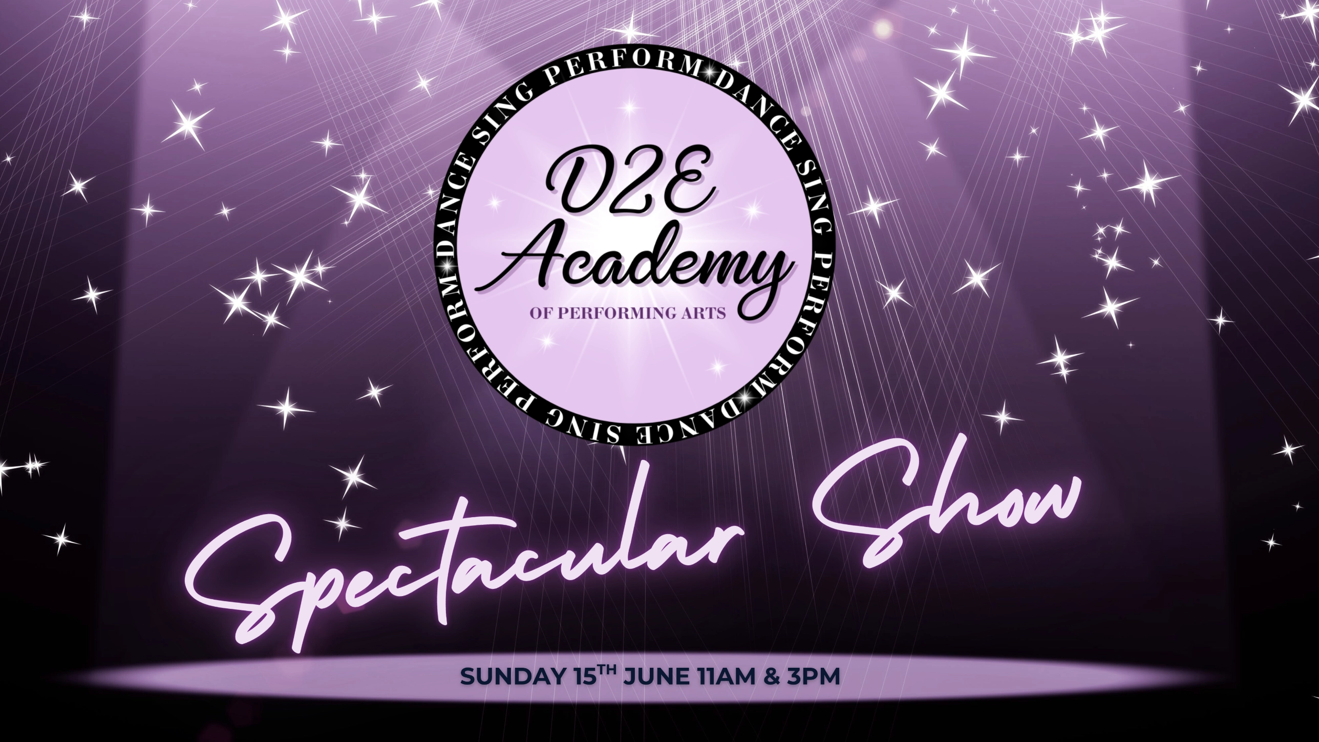 D2E Academy Of Performing Arts Spectacular Show