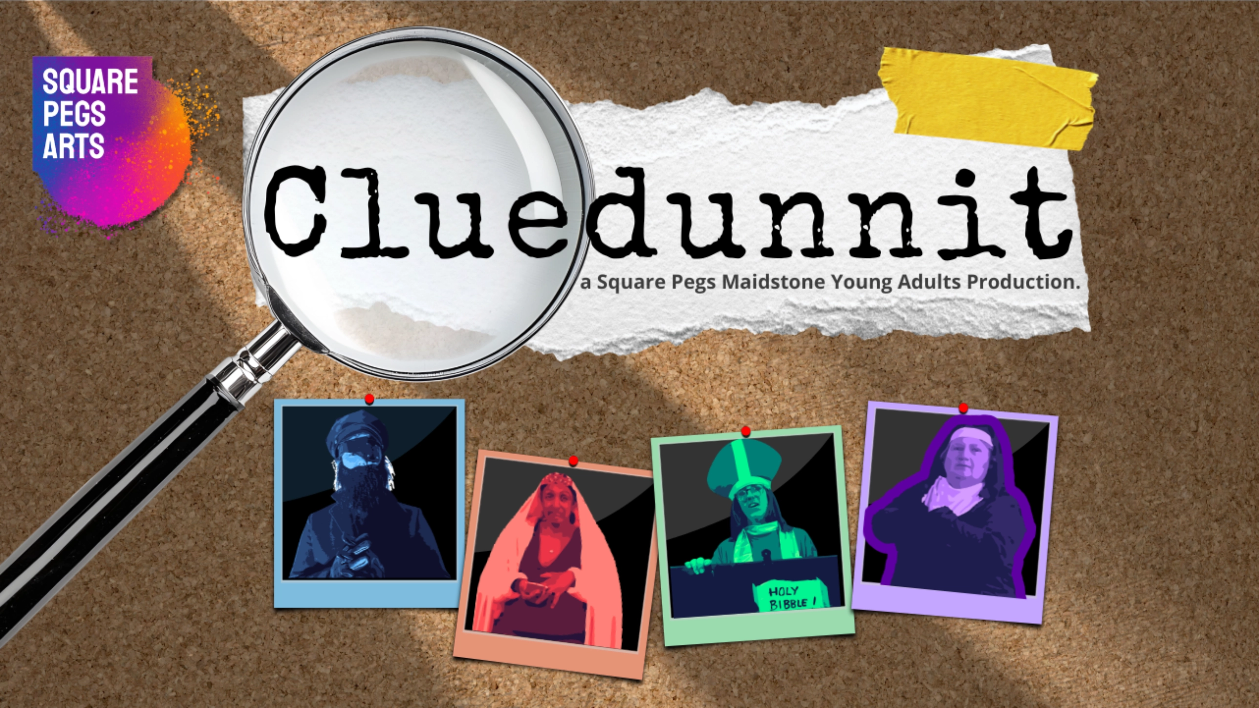 Square Pegs Arts presents Cluedunnit