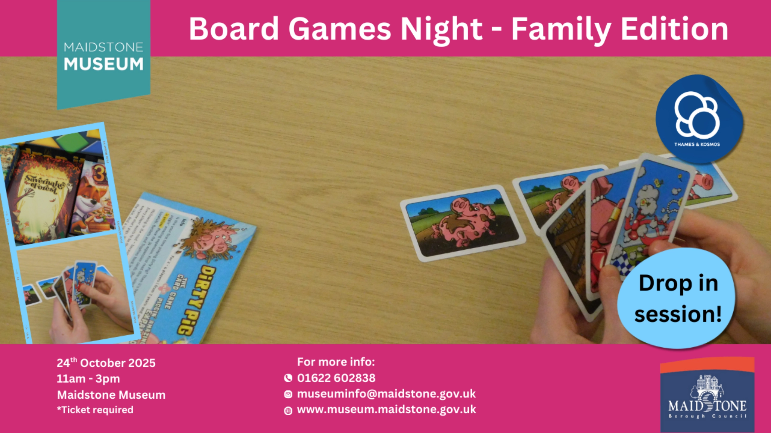 Maidstone Museum: Board Games (Family-Friendly)