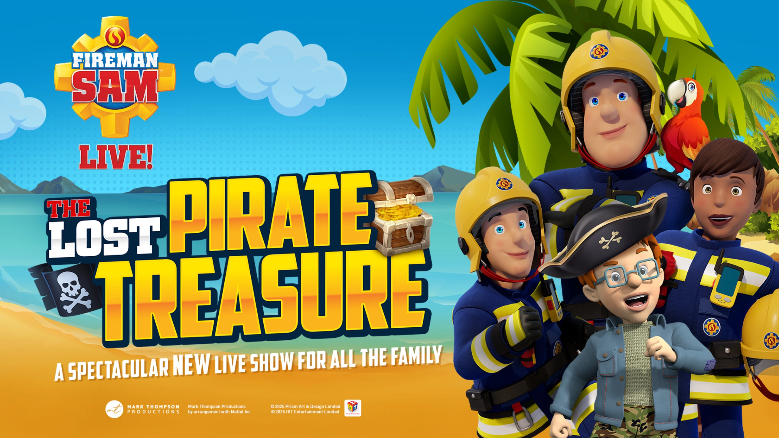 Fireman Sam Live: The Lost Pirate Treasure