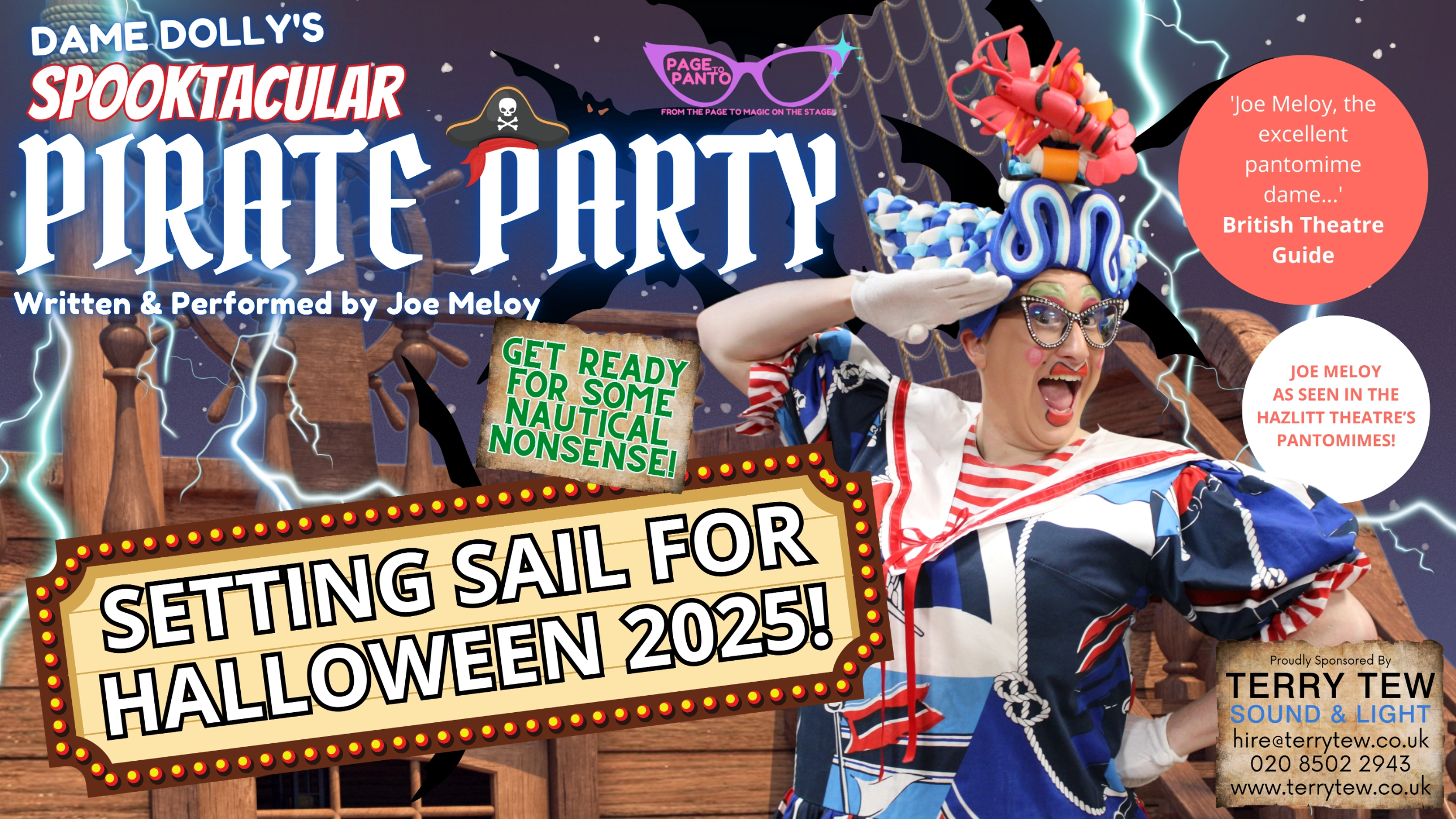 Dame Dolly's Spooktacular Pirate Party