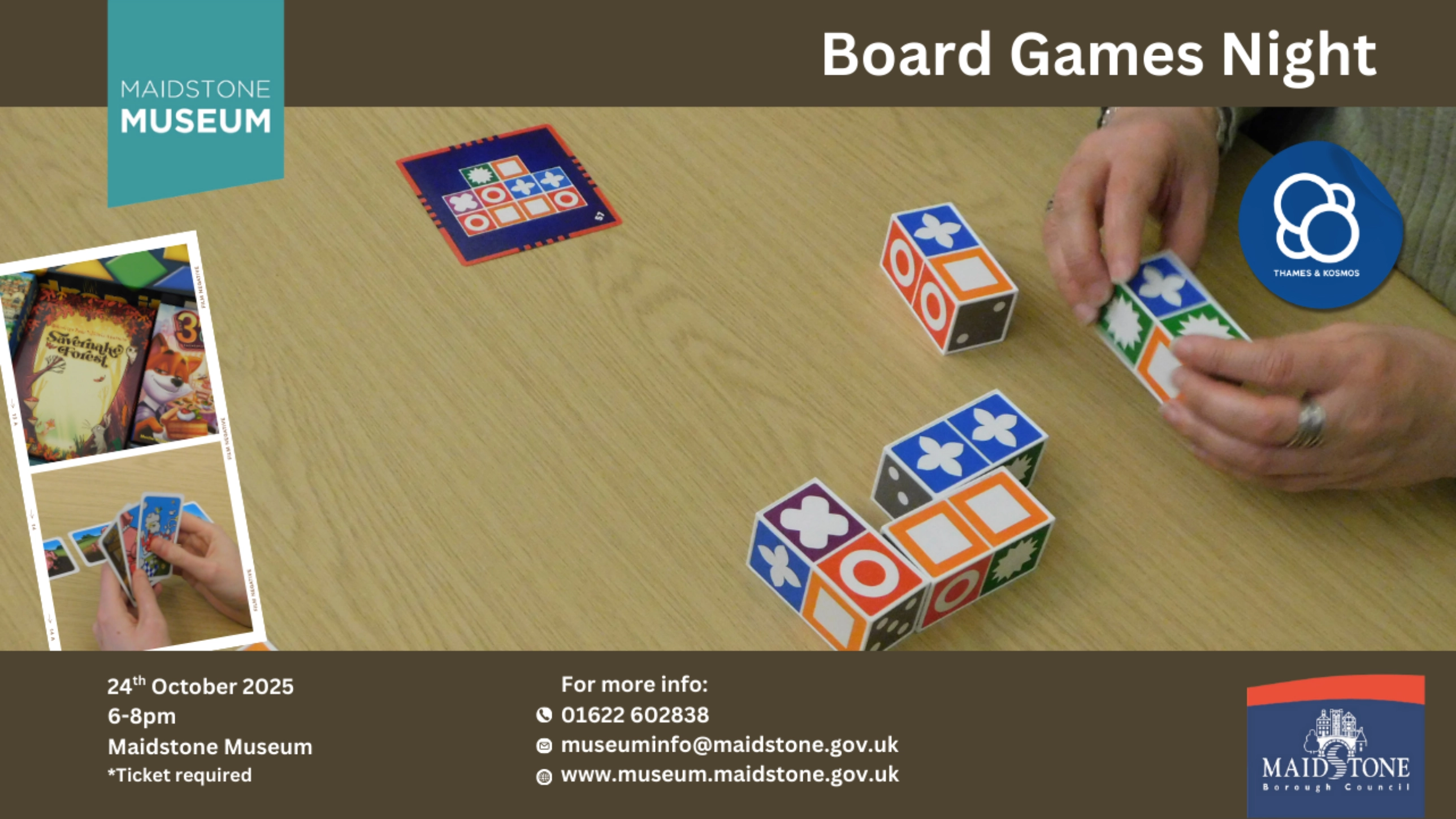 Maidstone Museum: Board Games Night
