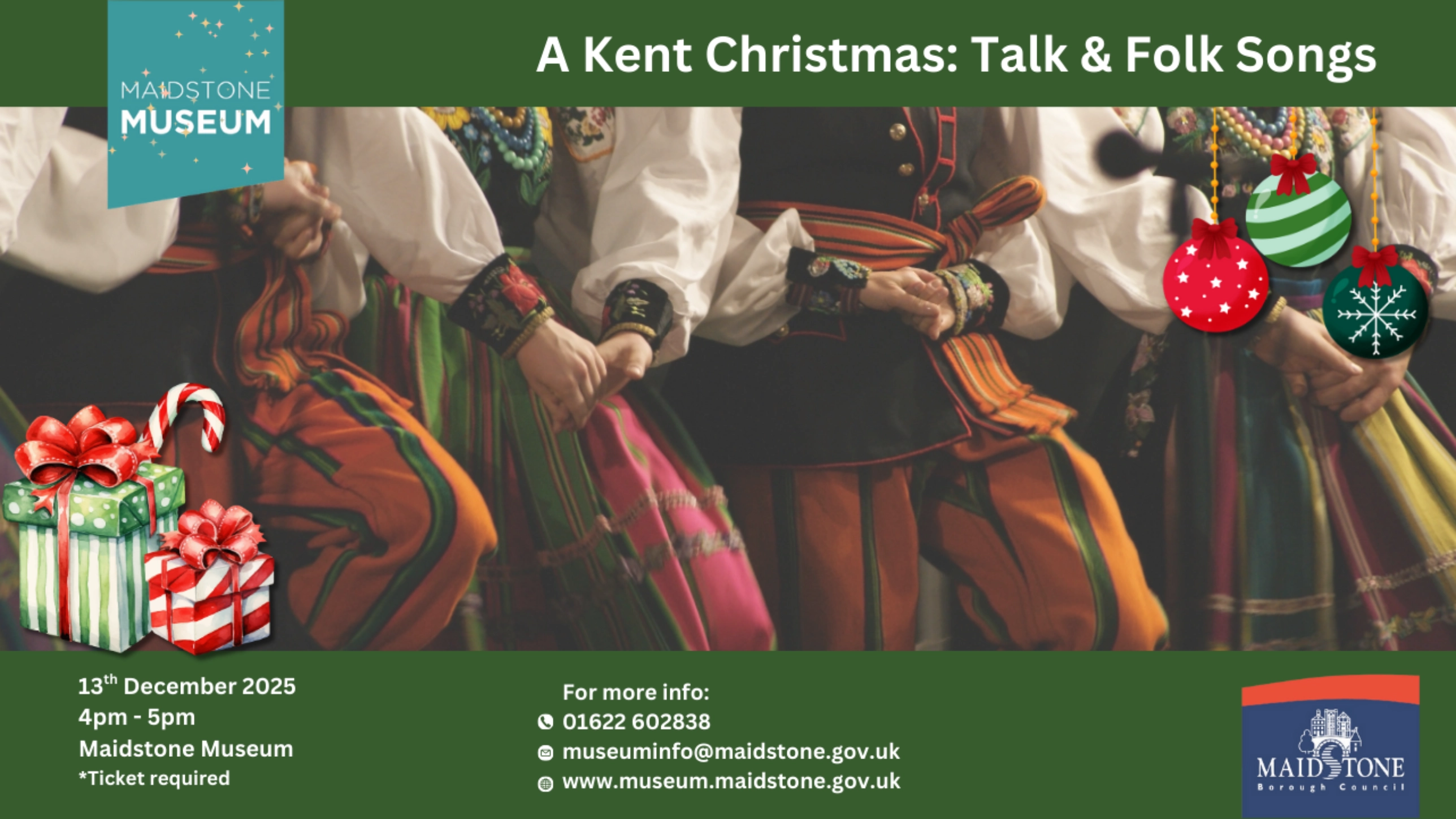 Maidstone Museum: A Kent Christmas: Stories & Folk Songs