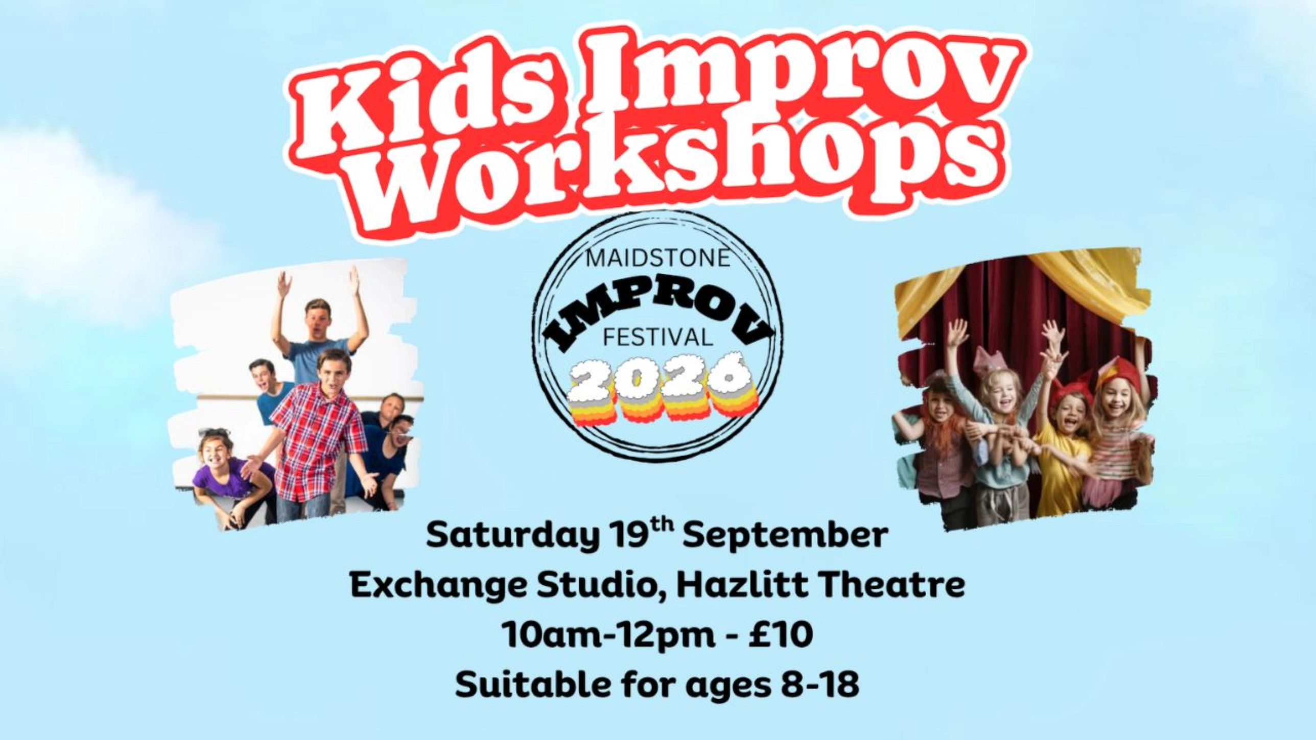 Maidstone Improv Festival - Kids Improv Workshop