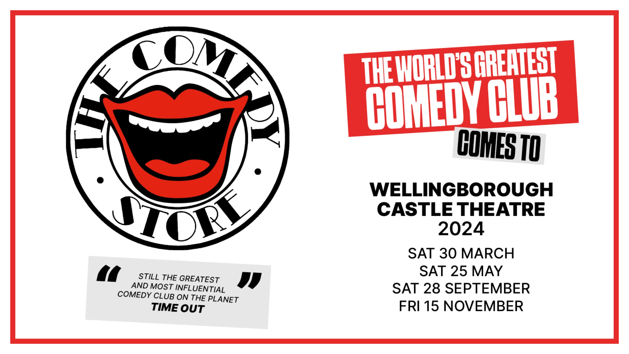 The Comedy Store - March 2024