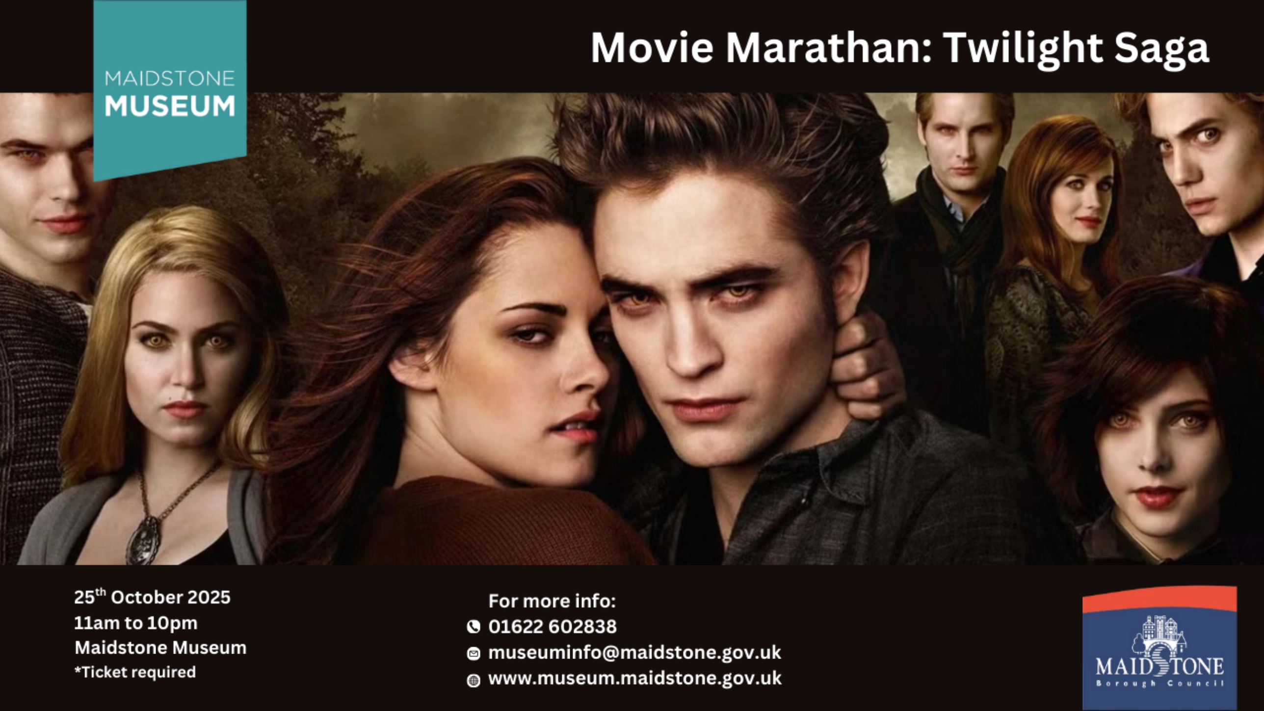 Maidstone Museum Movie Marathon: Twilight Saga	
