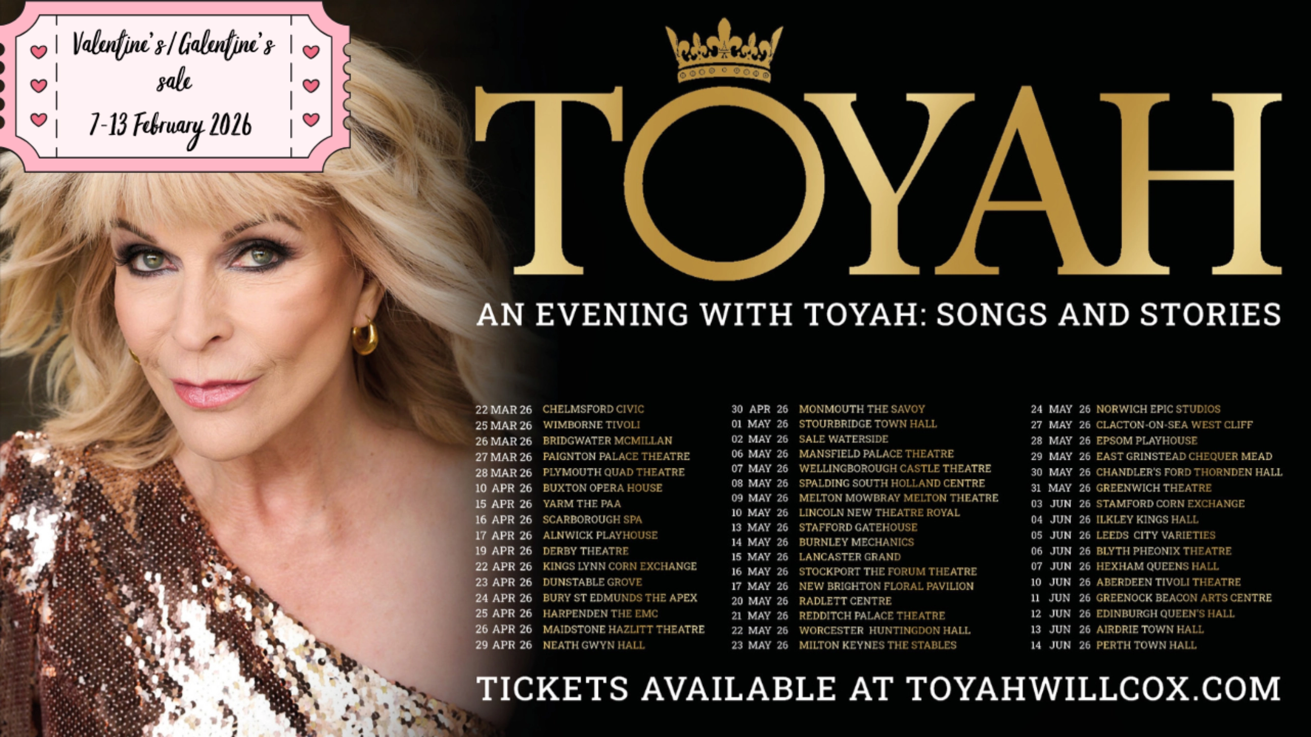 An Evening with Toyah: Songs and Stories