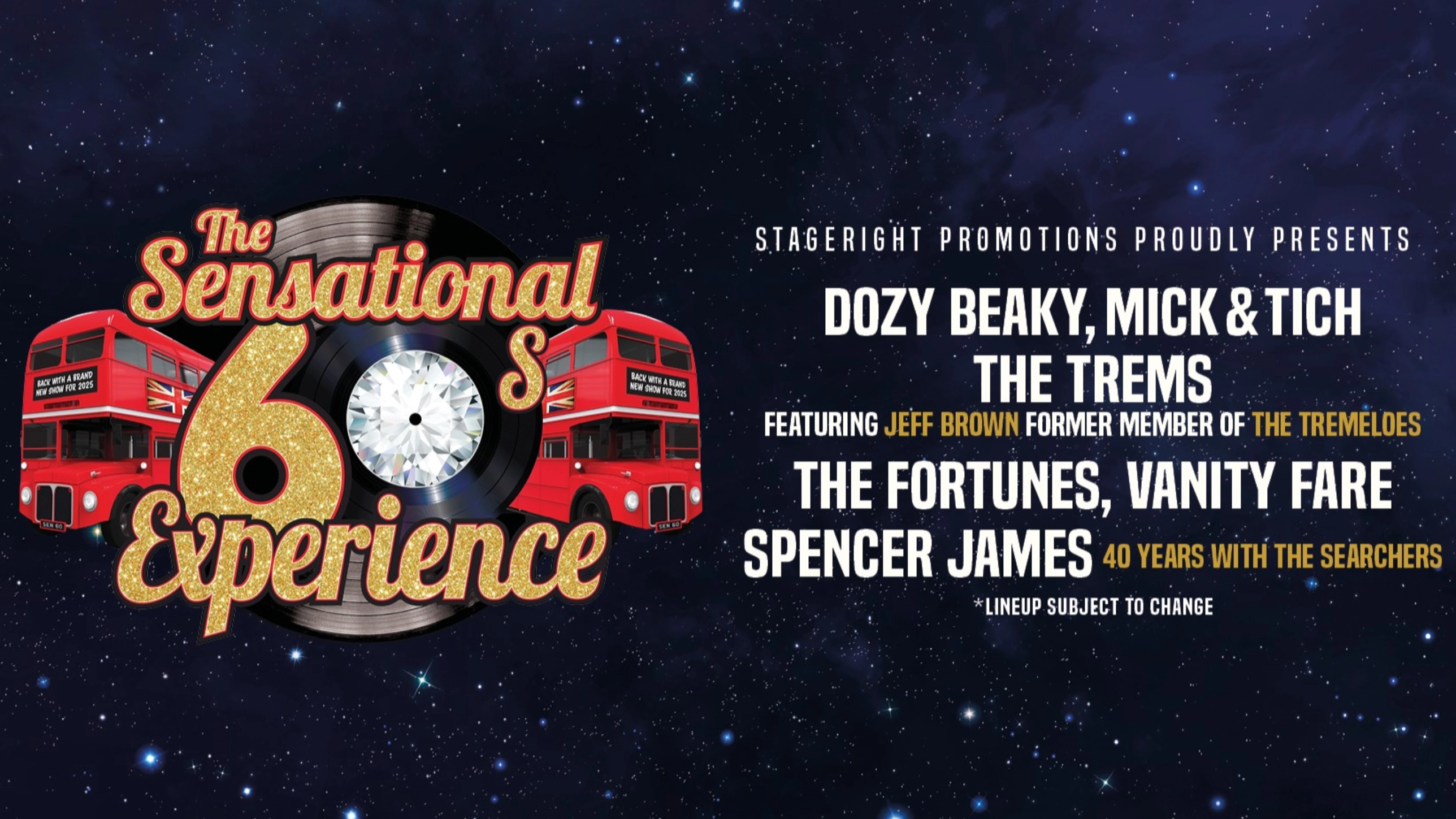 The Sensational 60's Experience