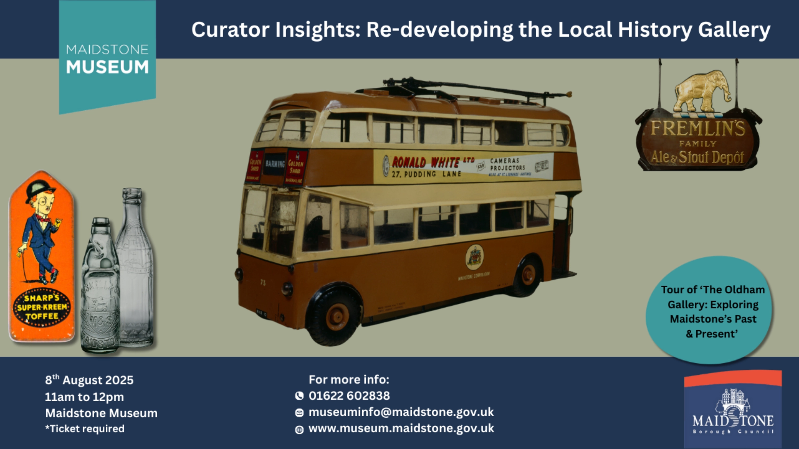 Maidstone Museum: Curator Insights: Re-developing the Local History Gallery (Museum Tour)	