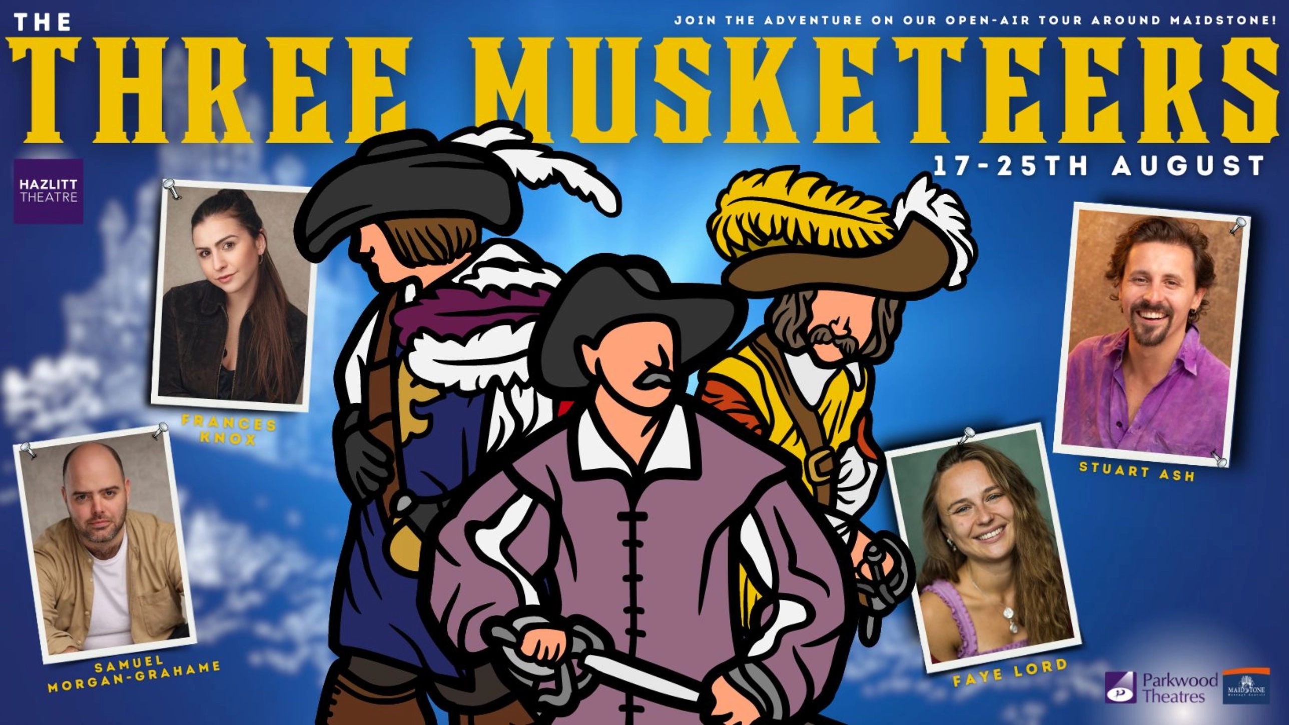 Three Masketeers Marden The Hazlitt Theatre Parkwood Theatres