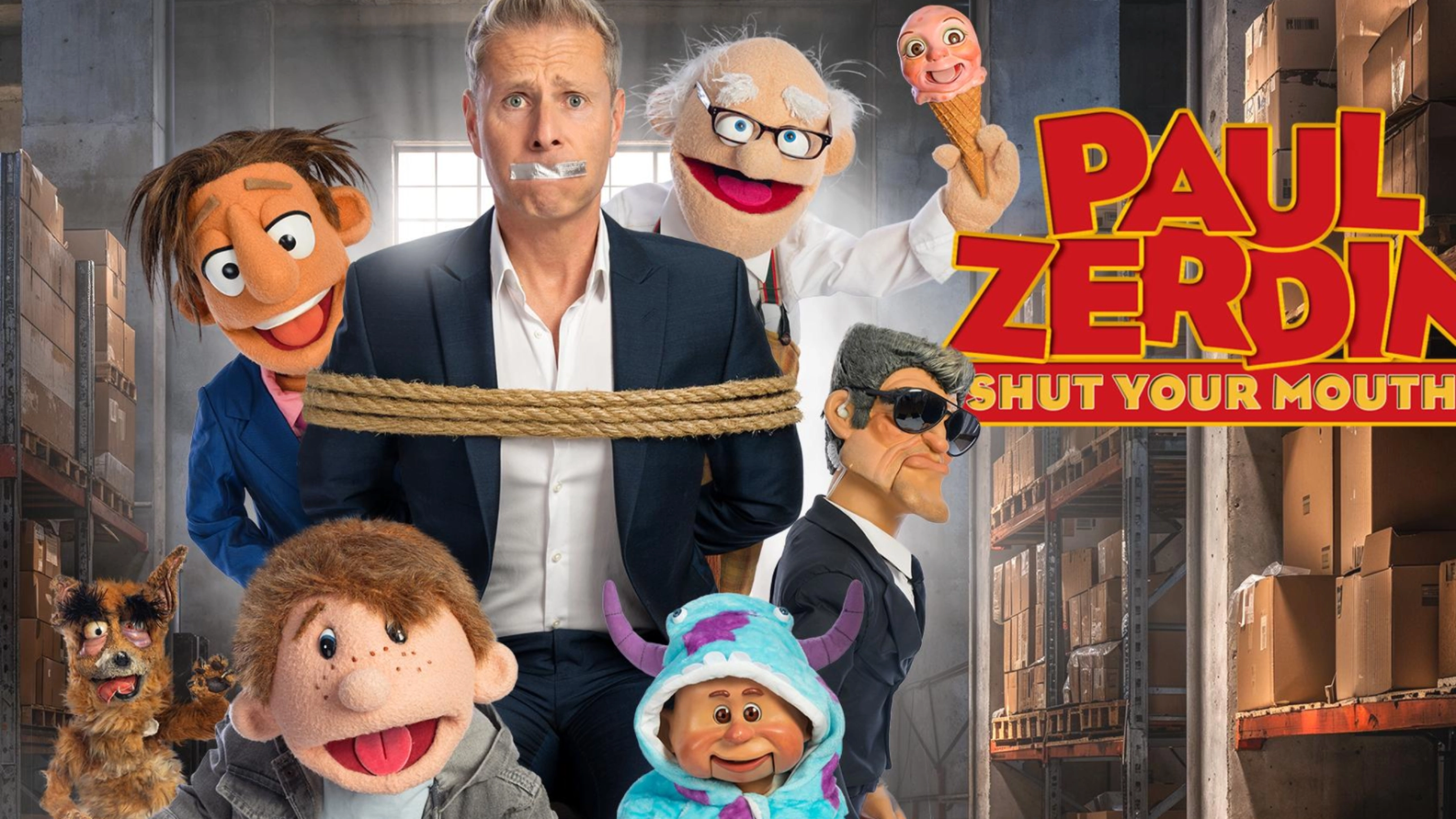 Paul Zerdin - Shut Your Mouth