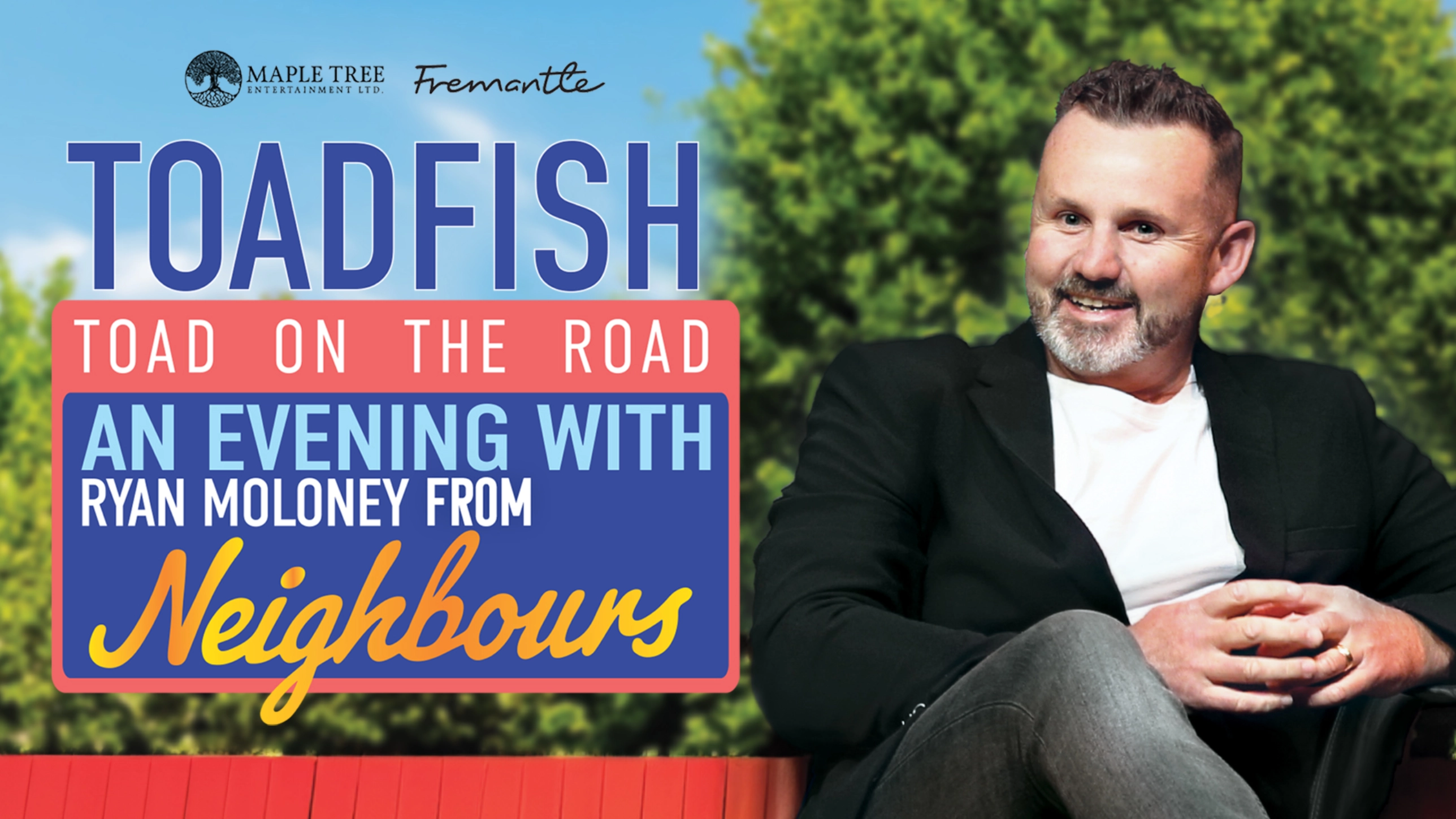 Toadfish on Tour - An Evening with Ryan Moloney	