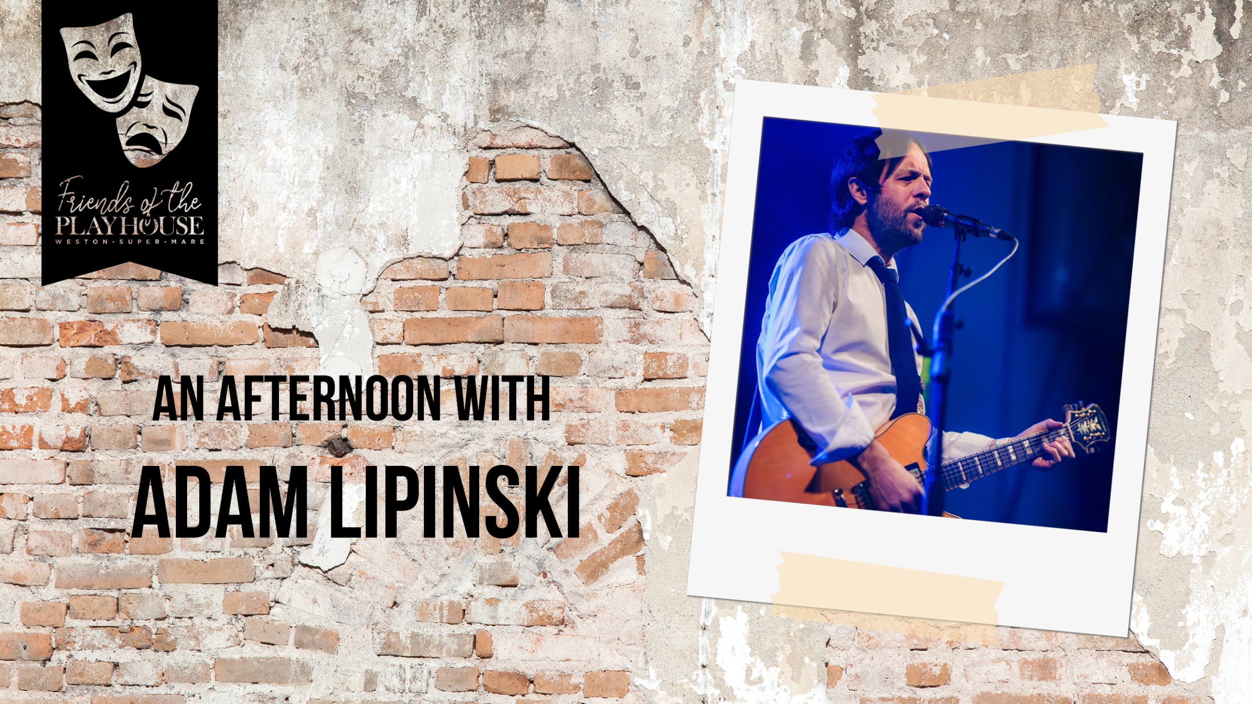 Friends of The Playhouse: An Afternoon with Adam Lipinski
