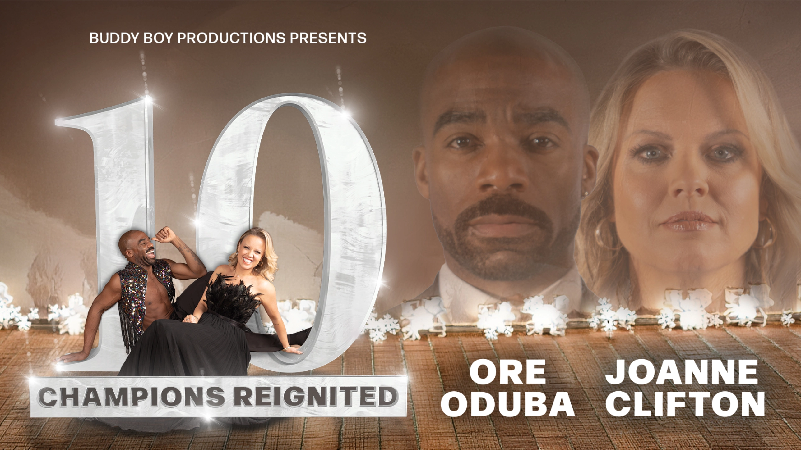 ORE ODUBA & JOANNE CLIFTON - TEN - CHAMPIONS REIGNITED 