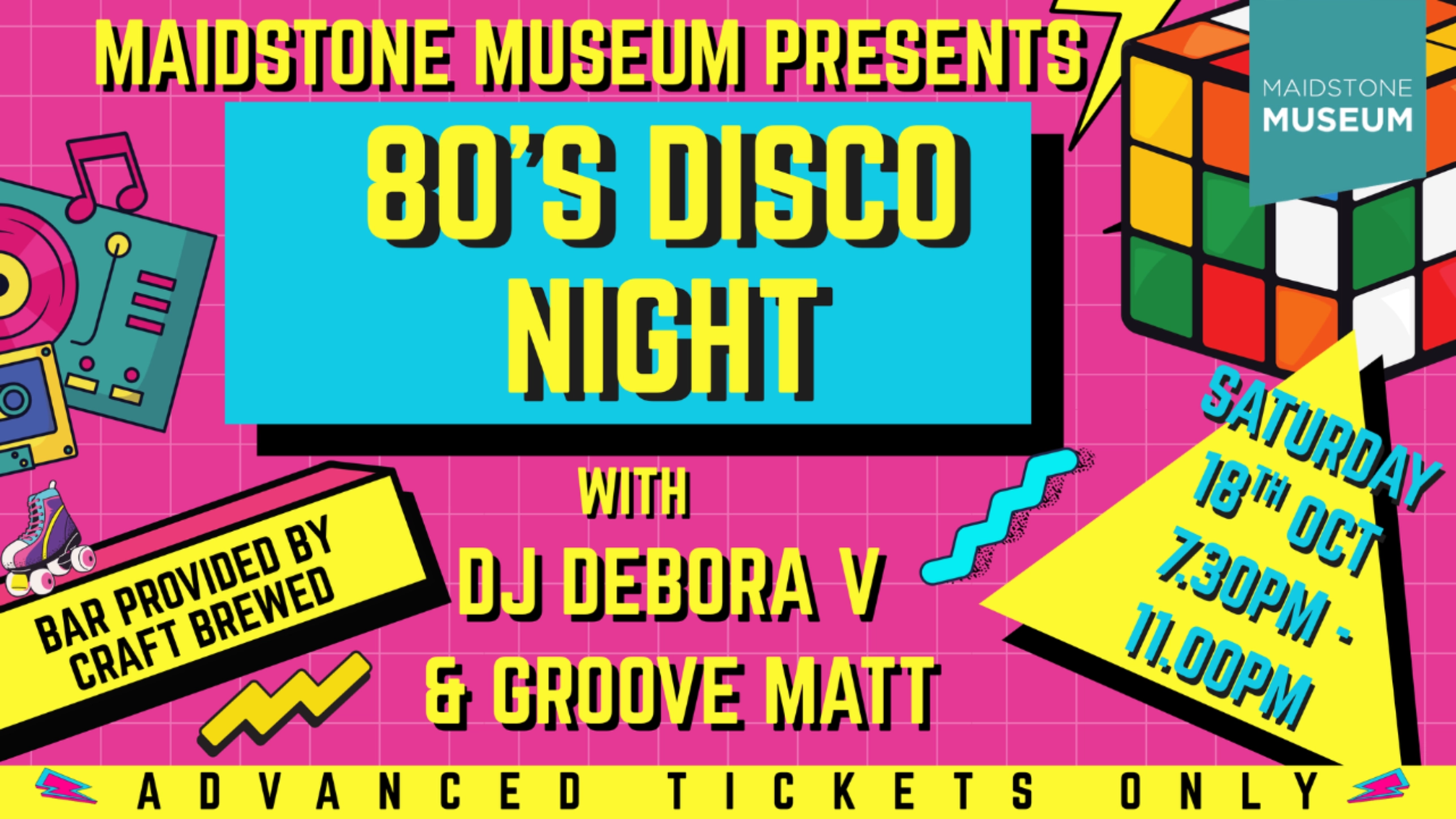 Maidstone Museum: 80s Disco