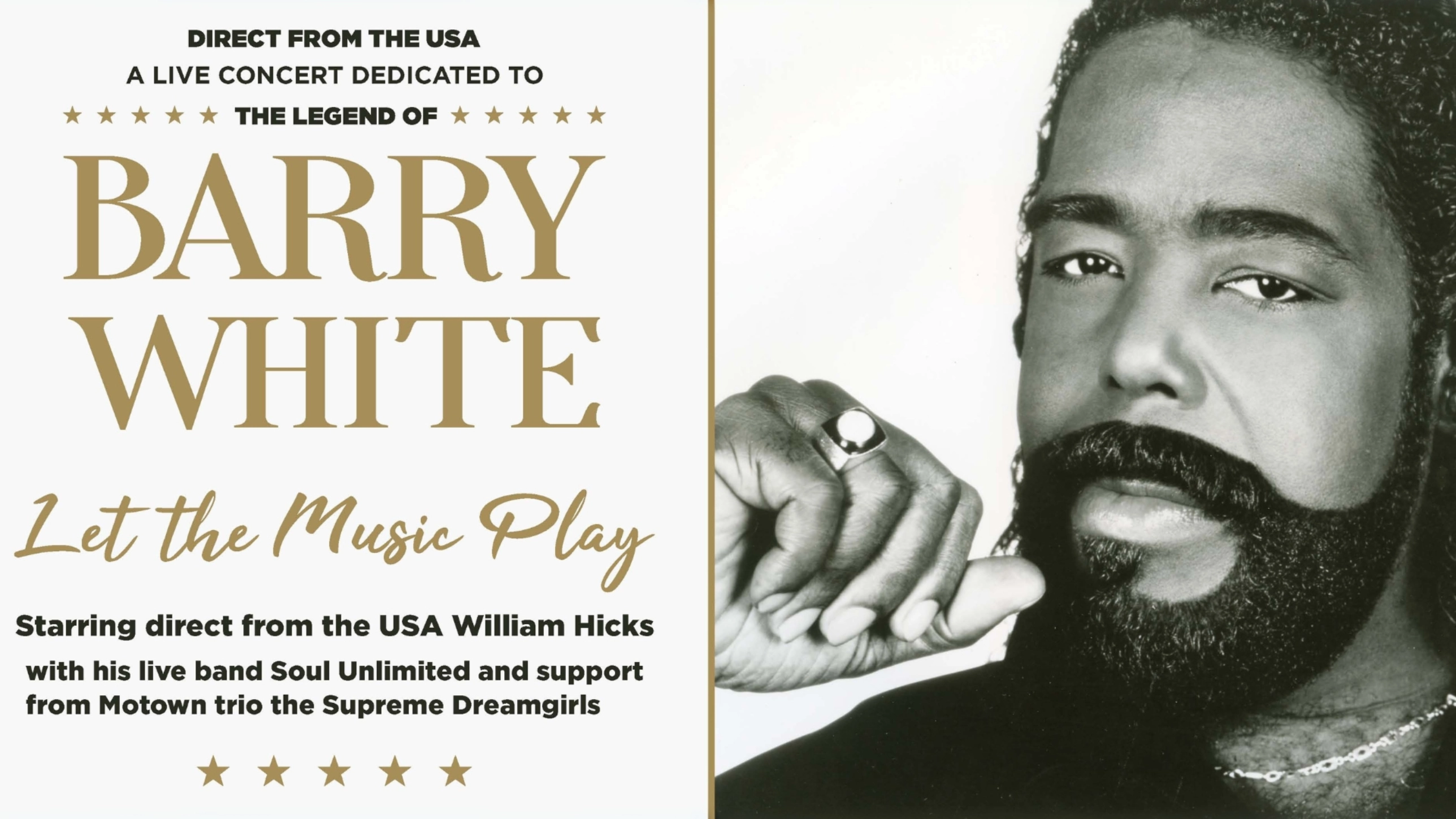 The Legend of Barry White: Let The Music Play