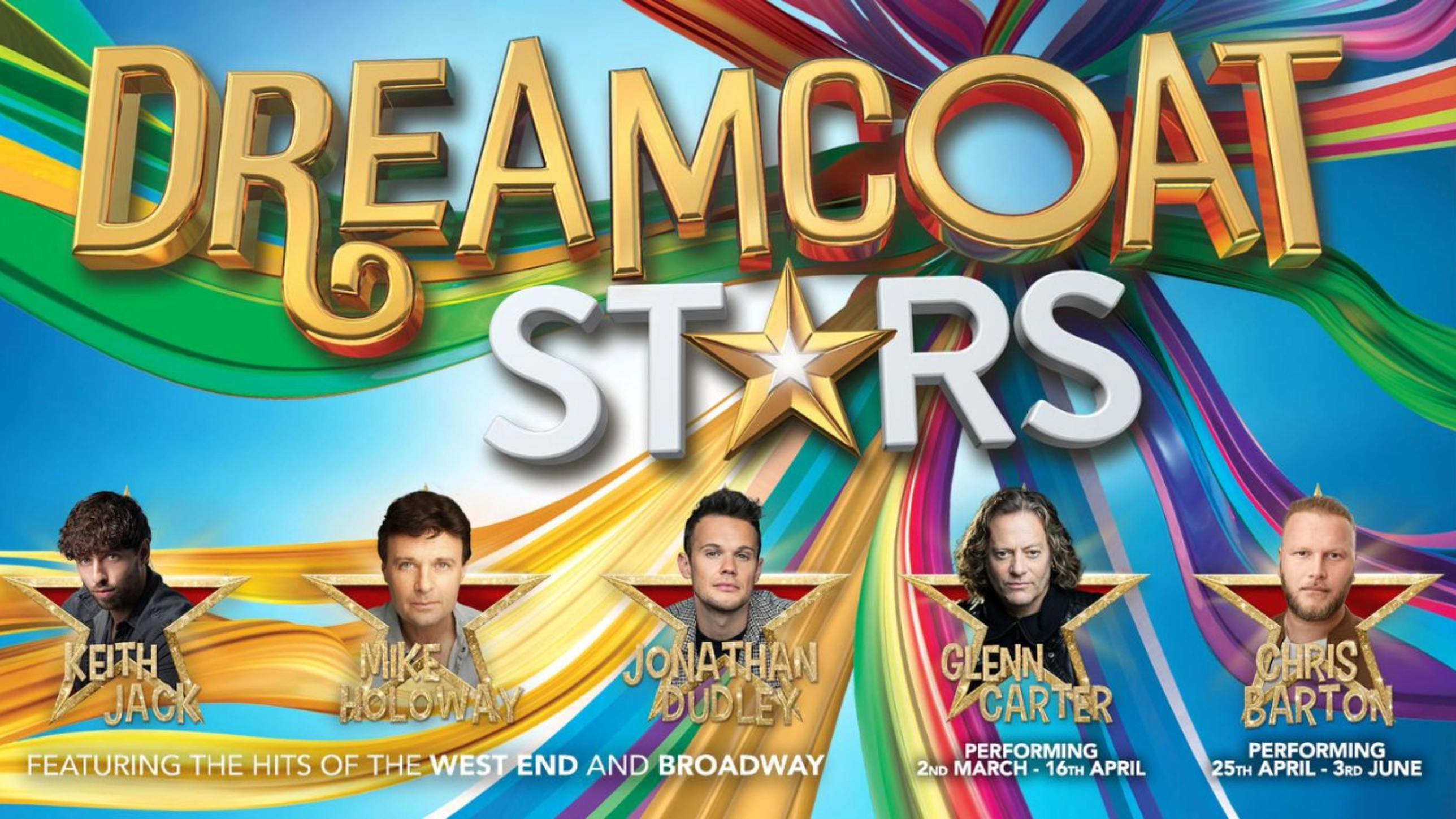 Dreamcoat Stars Castle Theatre Parkwood Theatres