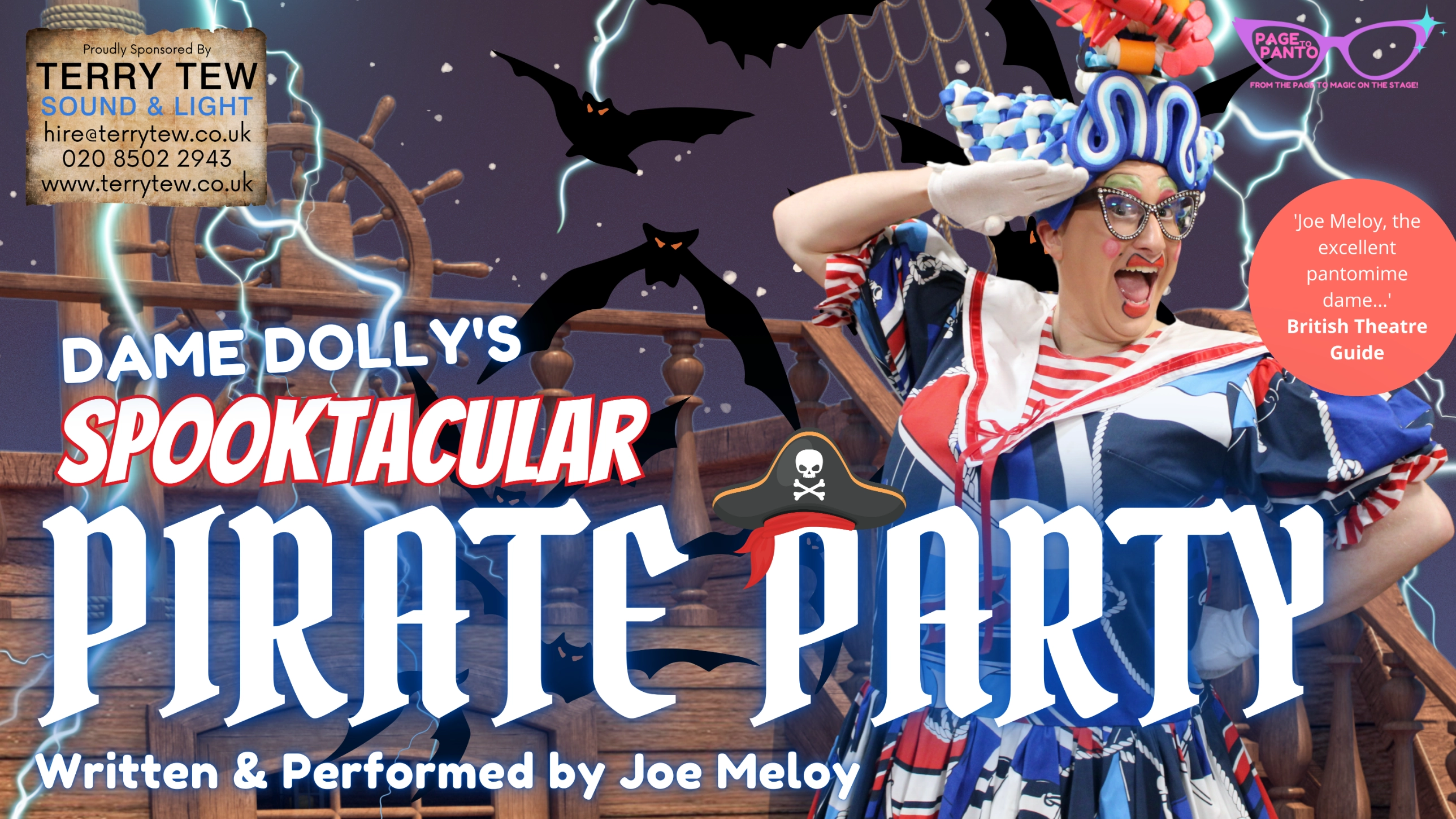 Dame Dolly's Spooktacular Pirate Party