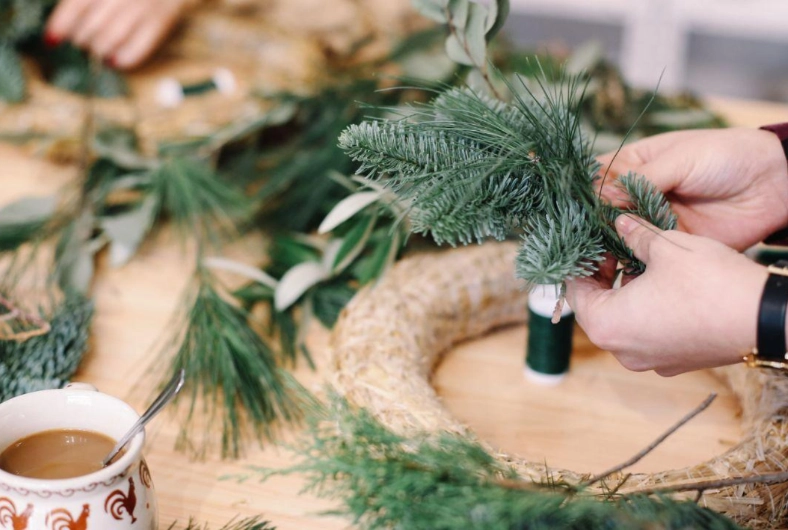 Maidstone Museum: Wreath Making
